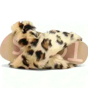 TOMS  Susie Eva Leopard Slippers size 7